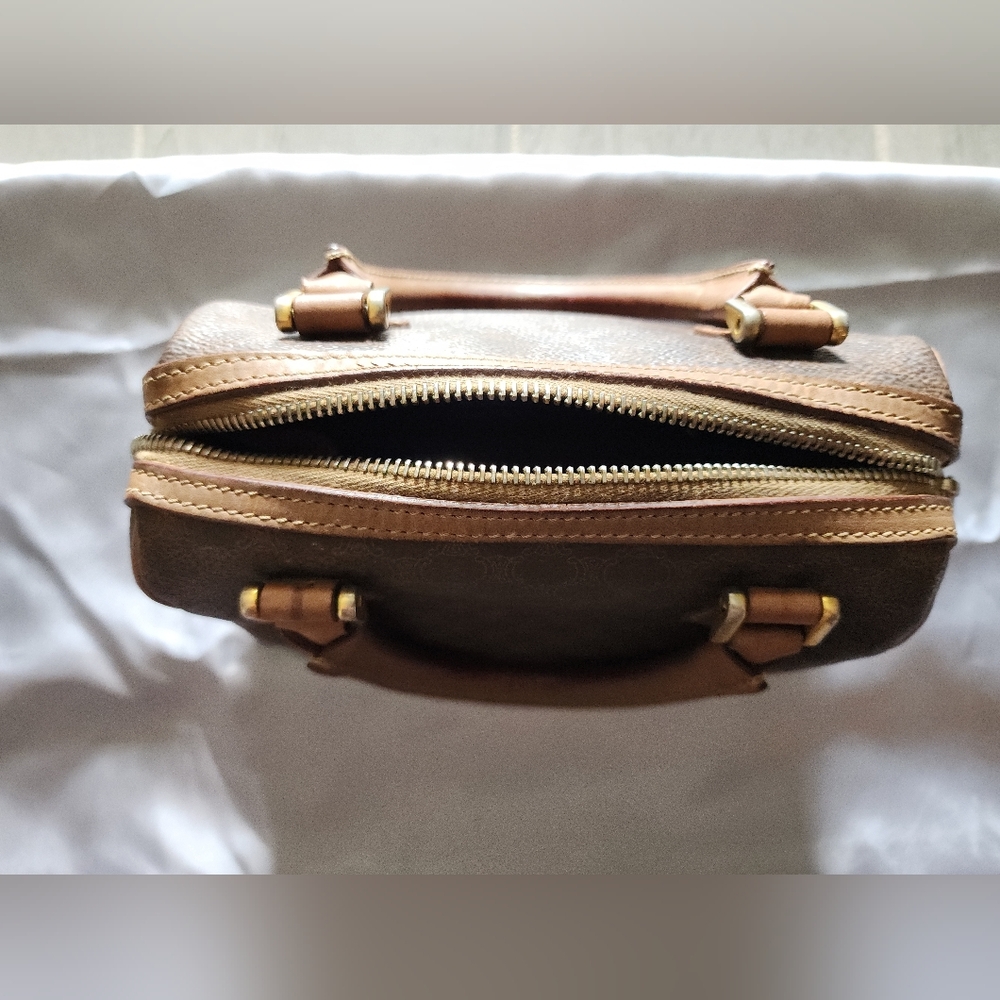 Celine Macadam Mini Boston Handbag - Picture 3 of 13